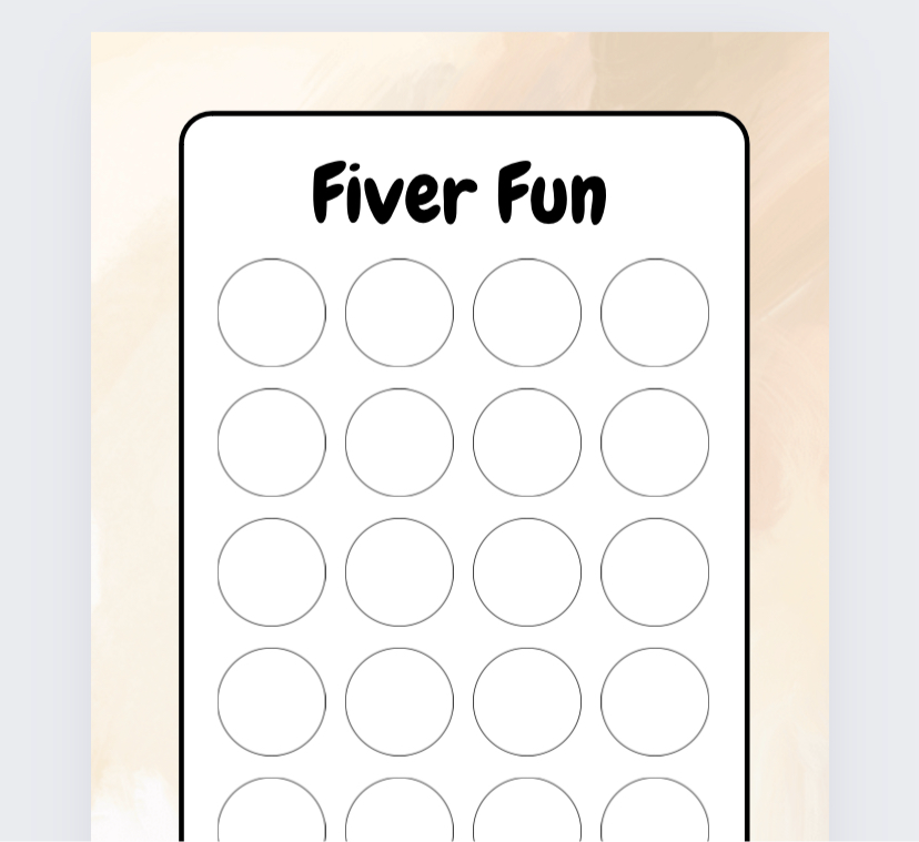 Monkey Fiver Fun Tracker