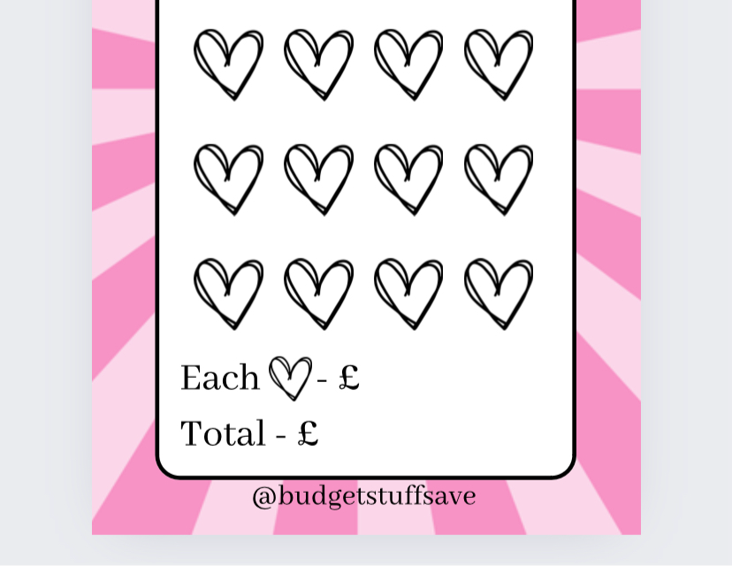 Self Care Tracker, Cash Stuffing, Budgeting