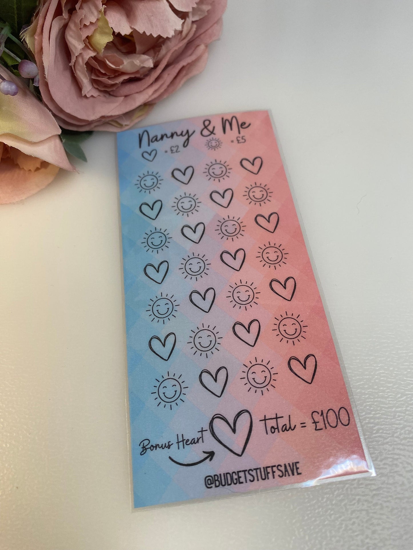 Mummy & Me Day Out, Daddy and me, Nanny and Me Savings Tracker