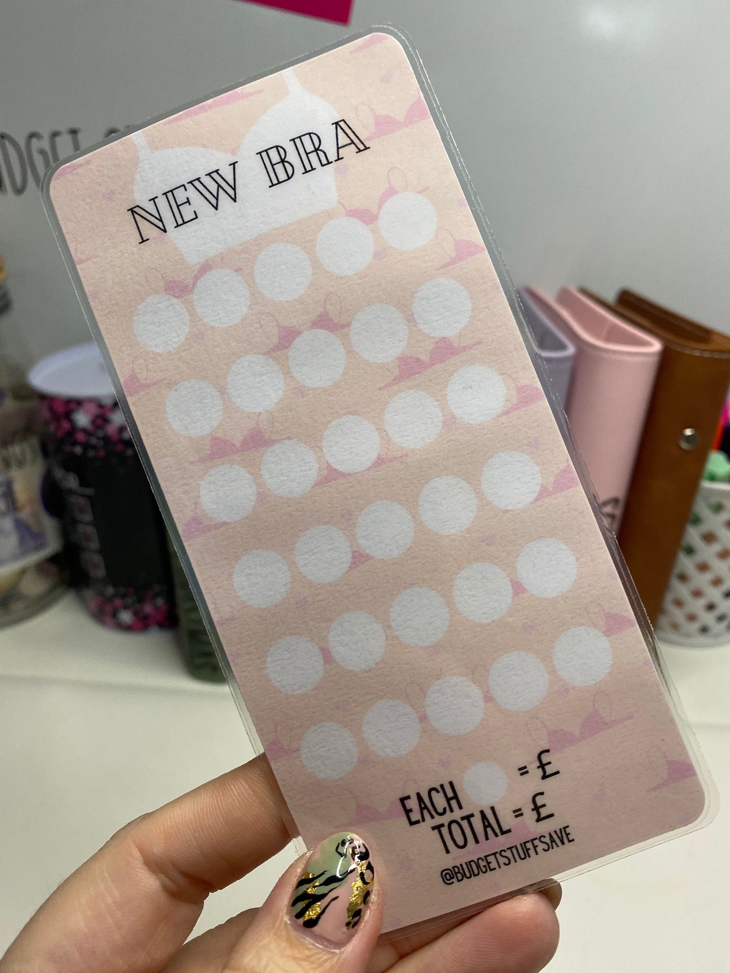 New Bra Savings Tracker, Cash Stuffing, Budgeting