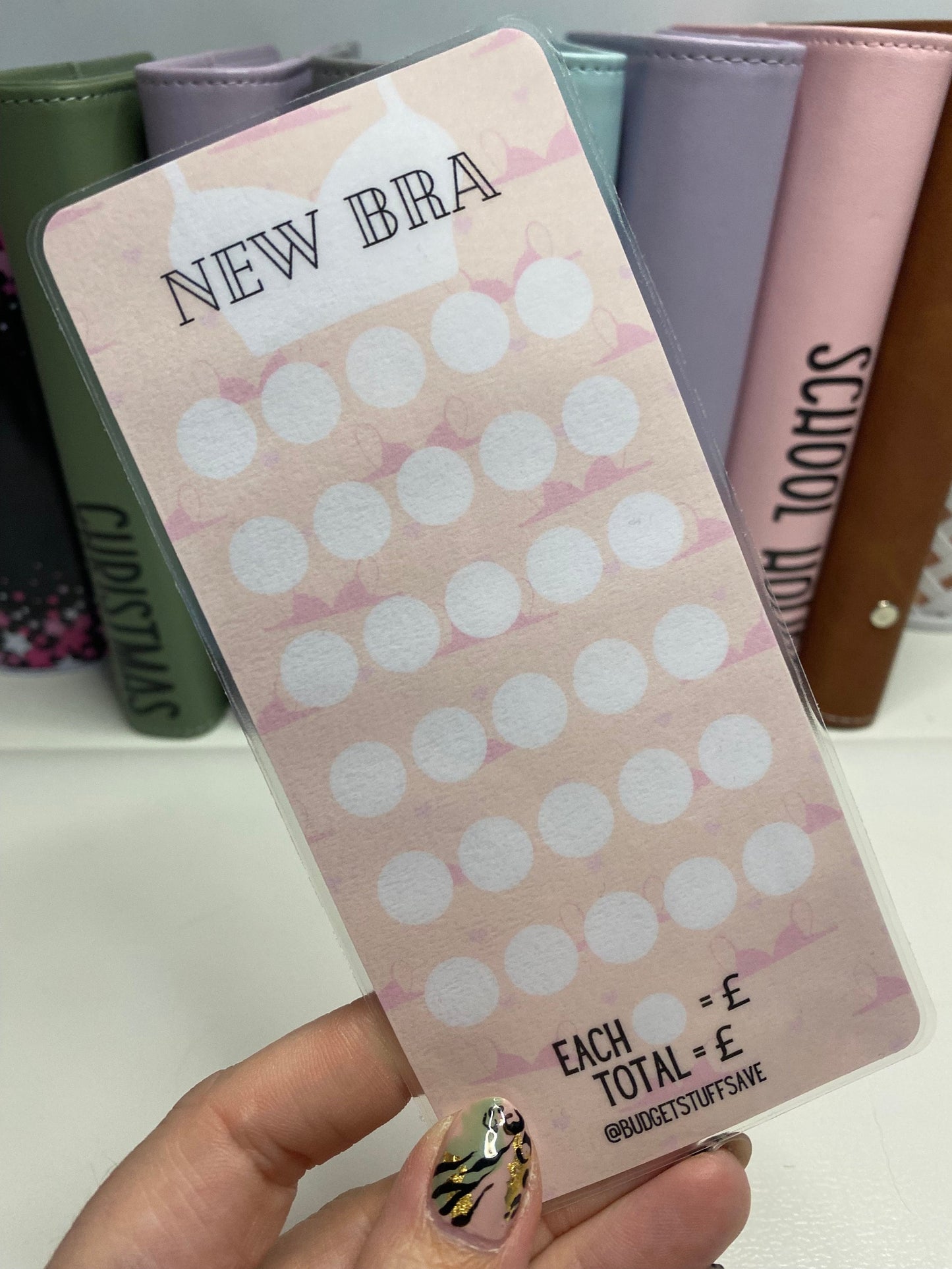 New Bra Savings Tracker, Cash Stuffing, Budgeting