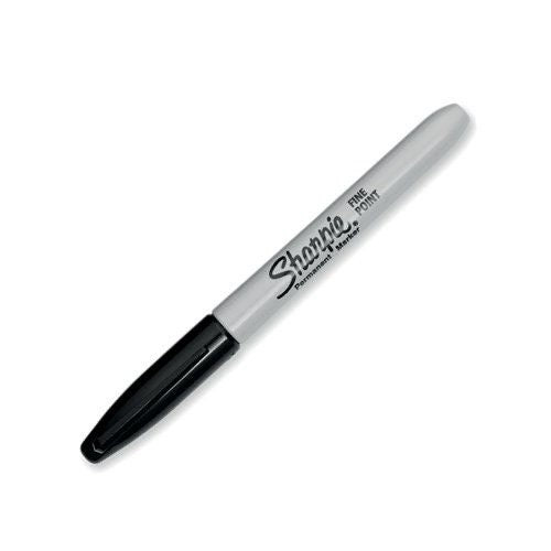 Single Sharpie Pen, Pen, Sharpie, Black-Pen, Marker