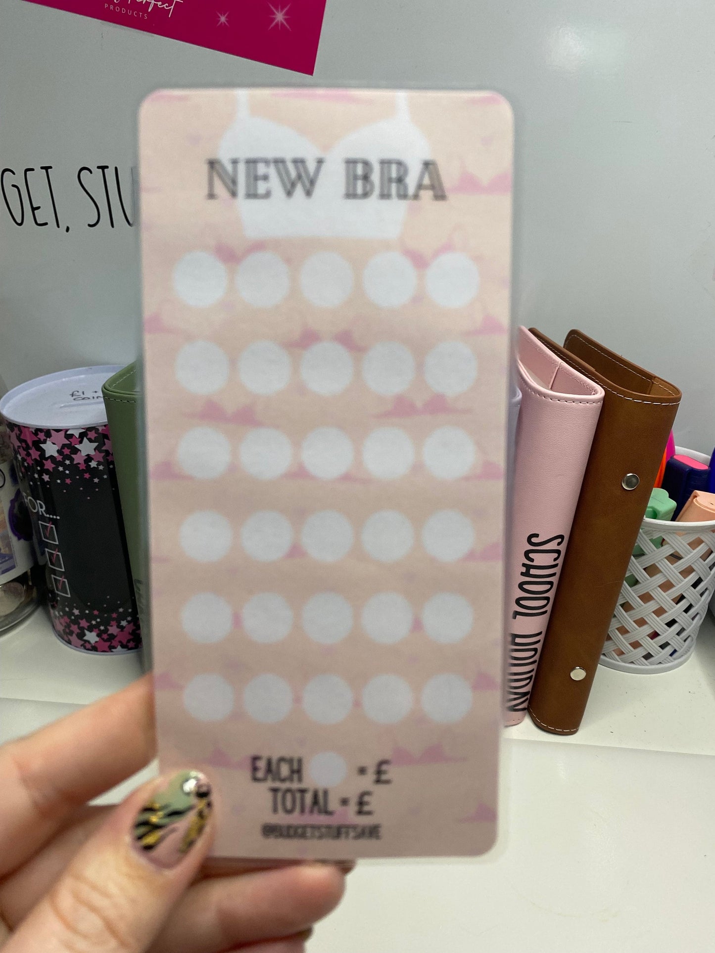New Bra Savings Tracker, Cash Stuffing, Budgeting