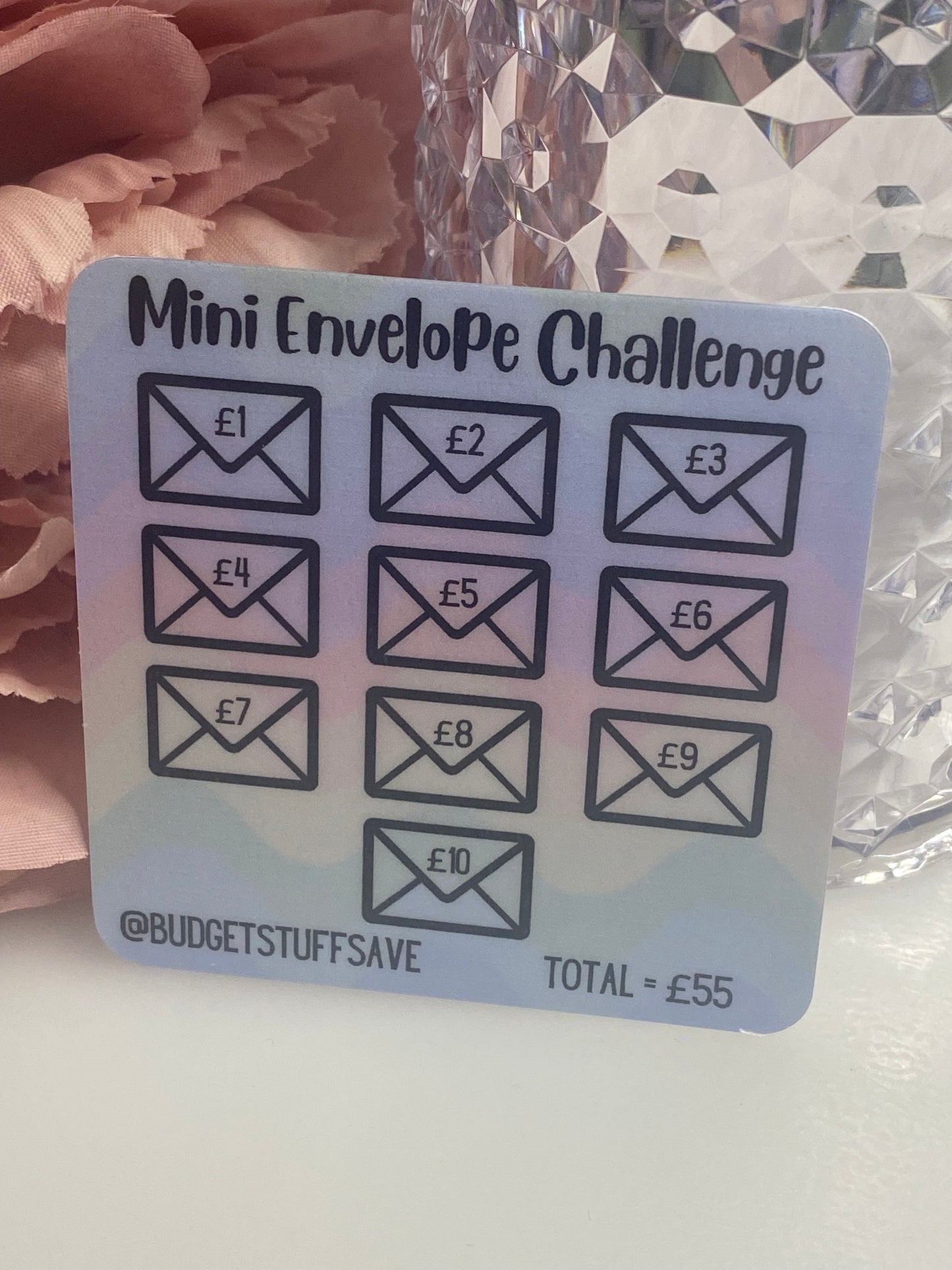 Mini Envelope Challenge Tracker, Cash Stuffing, Budgeting Tool, Financial planning