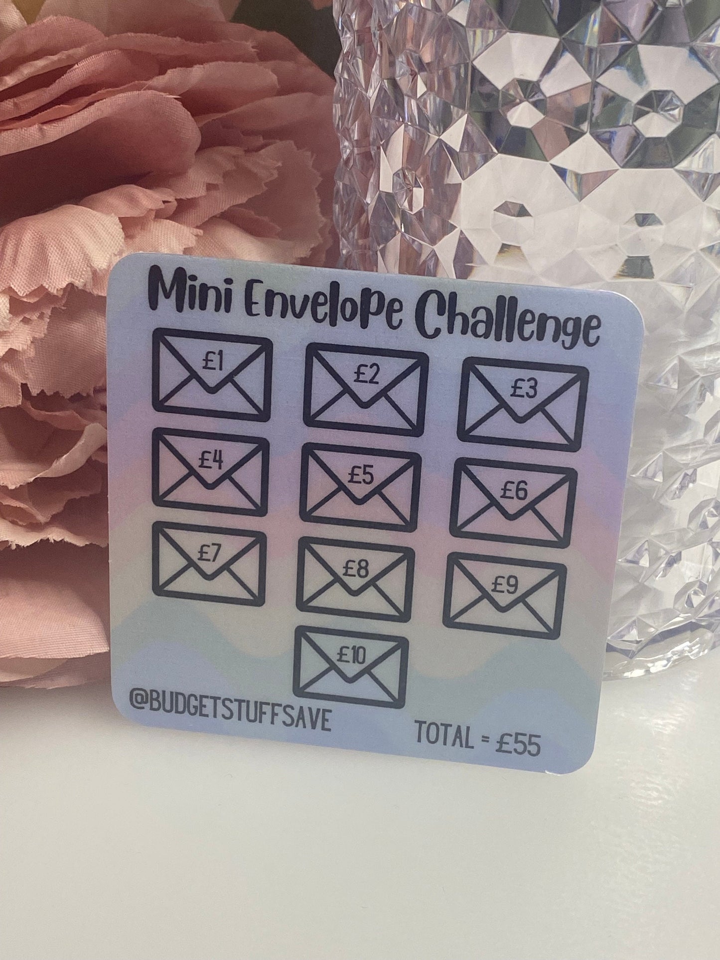 Mini Envelope Challenge Tracker, Cash Stuffing, Budgeting Tool, Financial planning