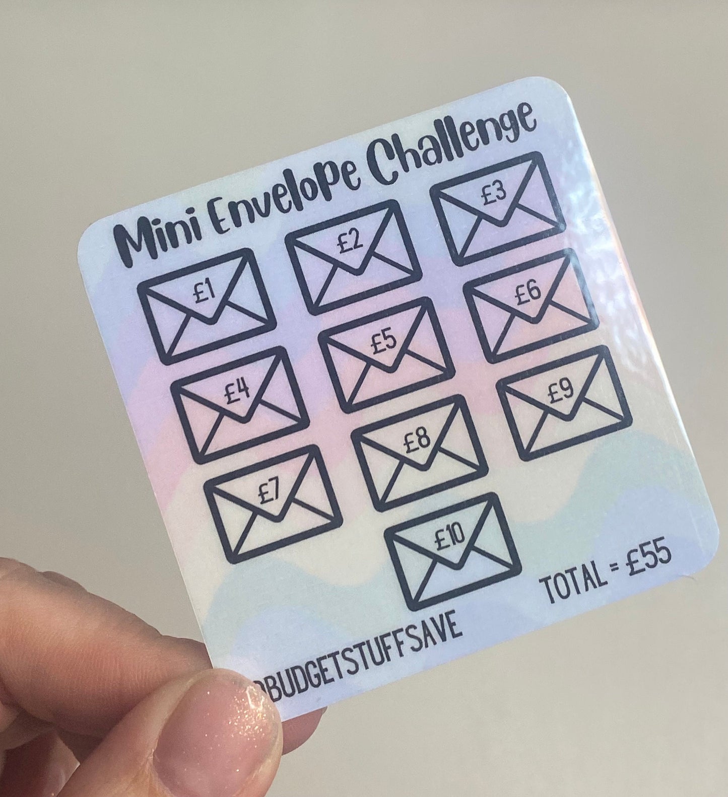 Mini Envelope Challenge Tracker, Cash Stuffing, Budgeting Tool, Financial planning