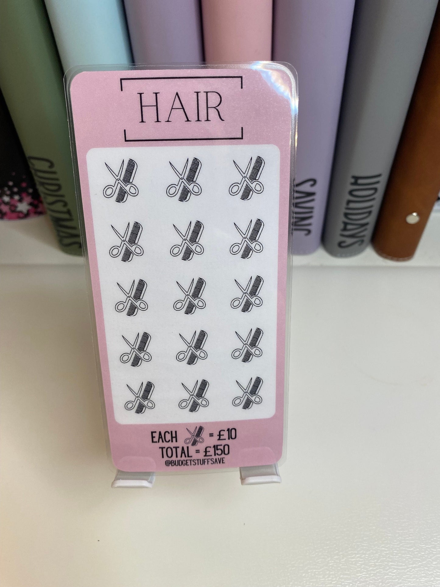 Hair Savings Tracker, Cash Stuffing, Budget Binder Trackers, Save Money, Cash Envelopes, Budgeting, Money Saving Challenges