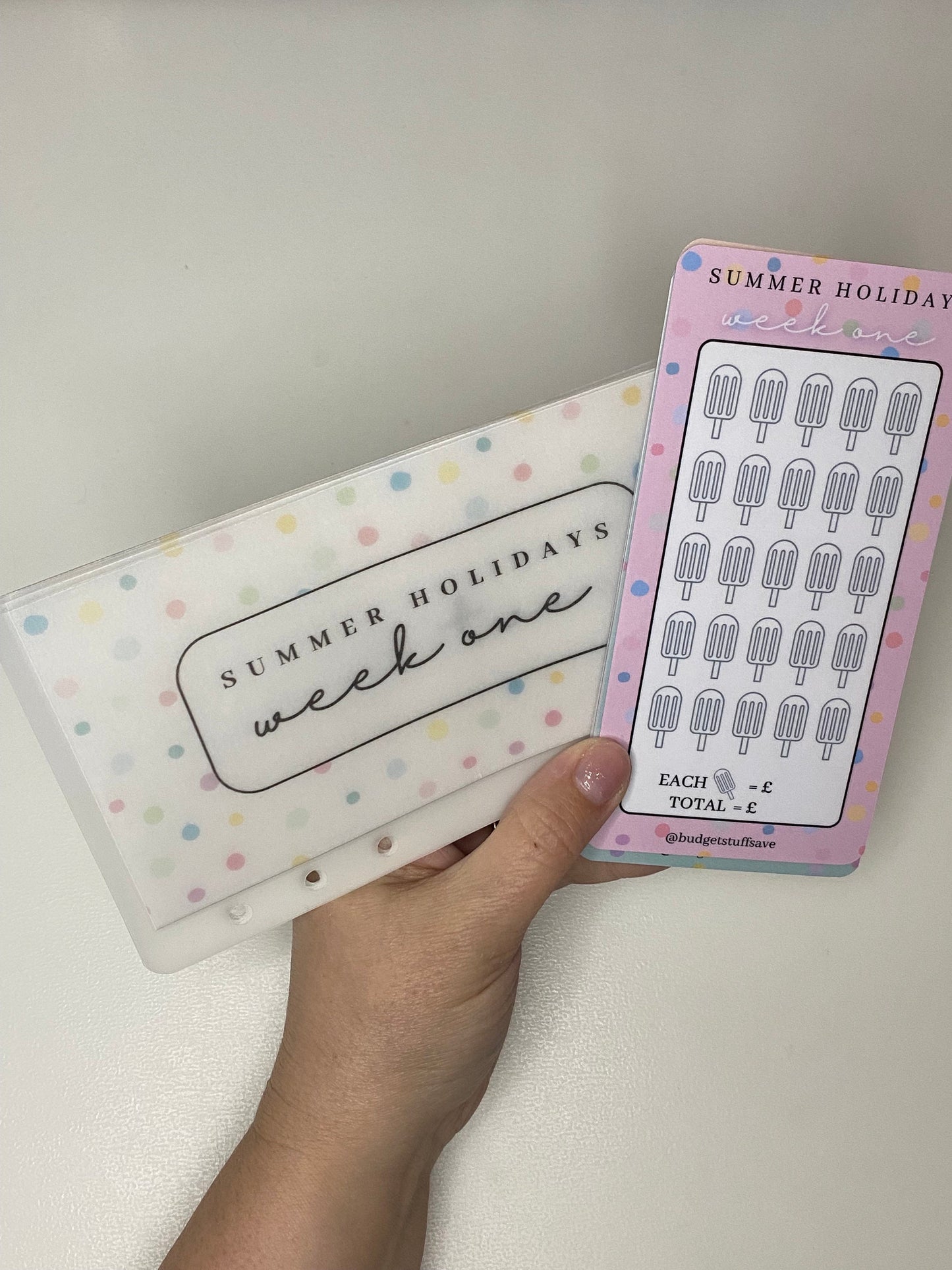 Week 1-6 Summer Holidays Trackers and Wallets