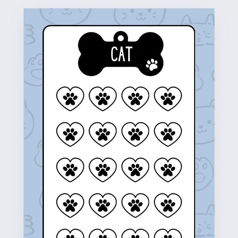 Cat Savings Tracker, Cash Stuffing, Budgeting, Pink/Blue, Cat, Pet, Saver, Tracker, Organise