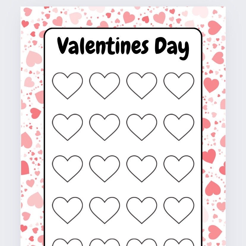 Valentines Day Savings Tracker and vellum wallet, cash Stuffing, Budgeting, A6 binder, Save money, Envelope method, Budget, Challenge