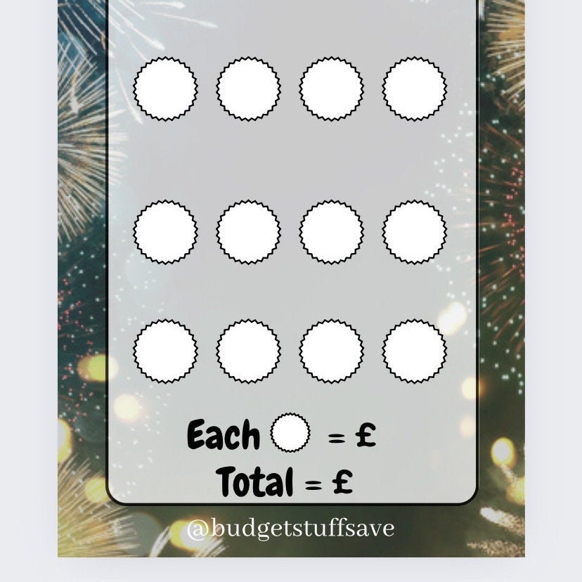 Bonfire Night Savings Tracker, cash Stuffing, Budgeting, A6 binder, Save money, Envelope method, Budget, Challenge