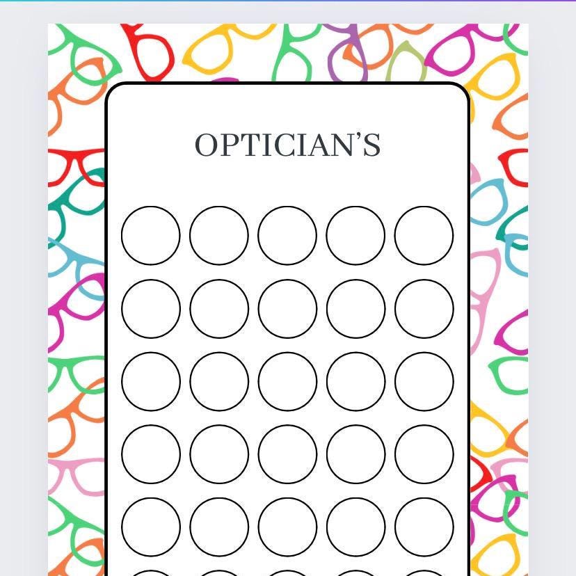 Opticians/New Glasses Savings Tracker and wallet, cash Stuffing, Budgeting, A6 binder, Save money, Envelope method, Budget, Challenge