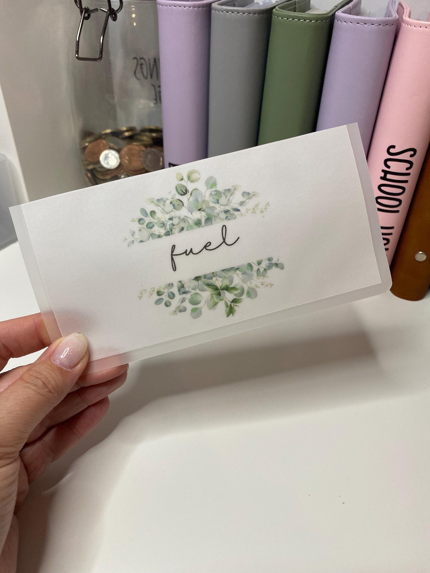 Purse sized Vellum Wallets for Cash Stuffing, Budgeting, Wallets, Save, Cash, Organise