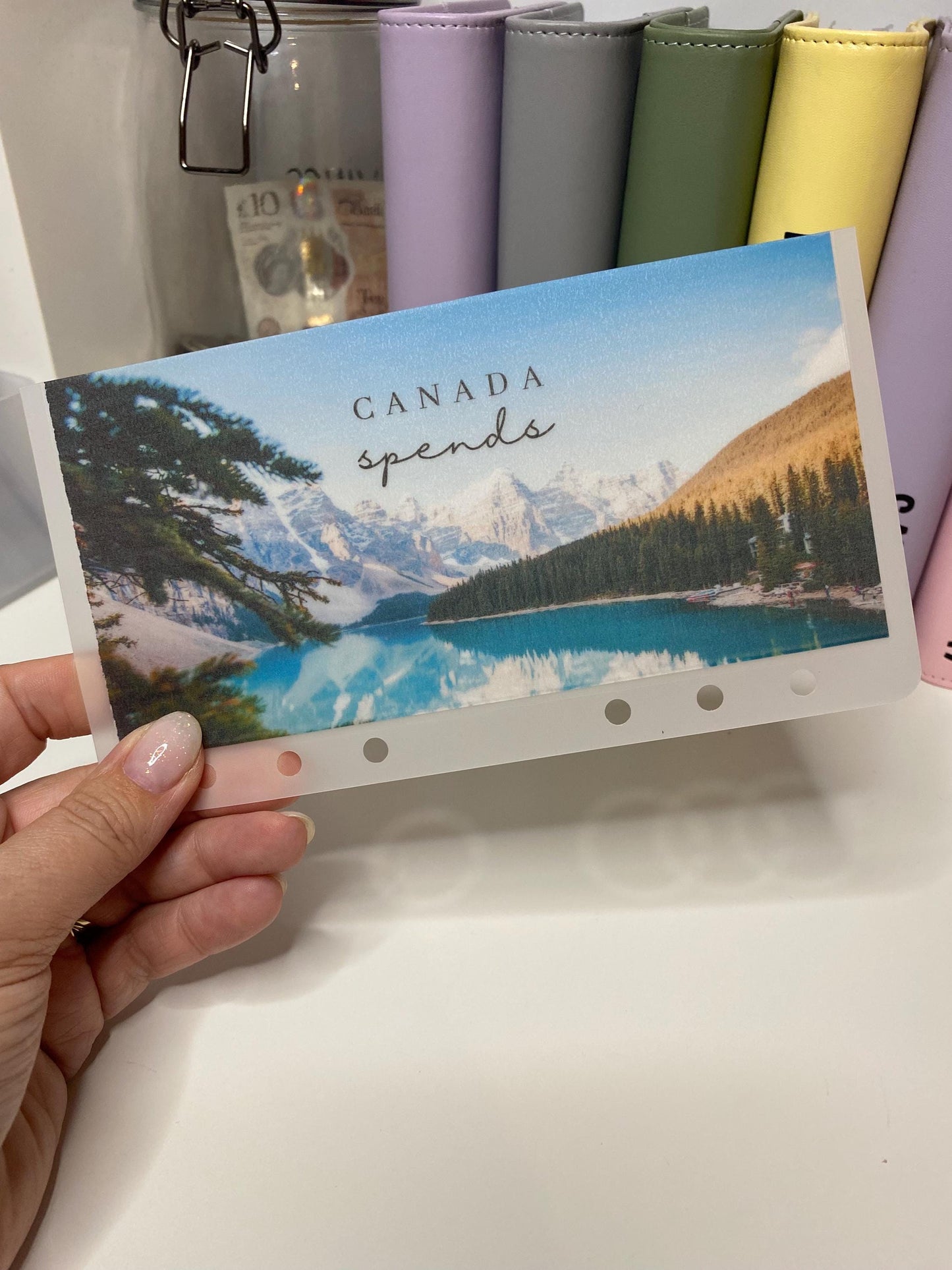 A6 Canada Vellum Wallets for Cash Stuffing, Budgeting, Wallets, Save, Cash, Organise