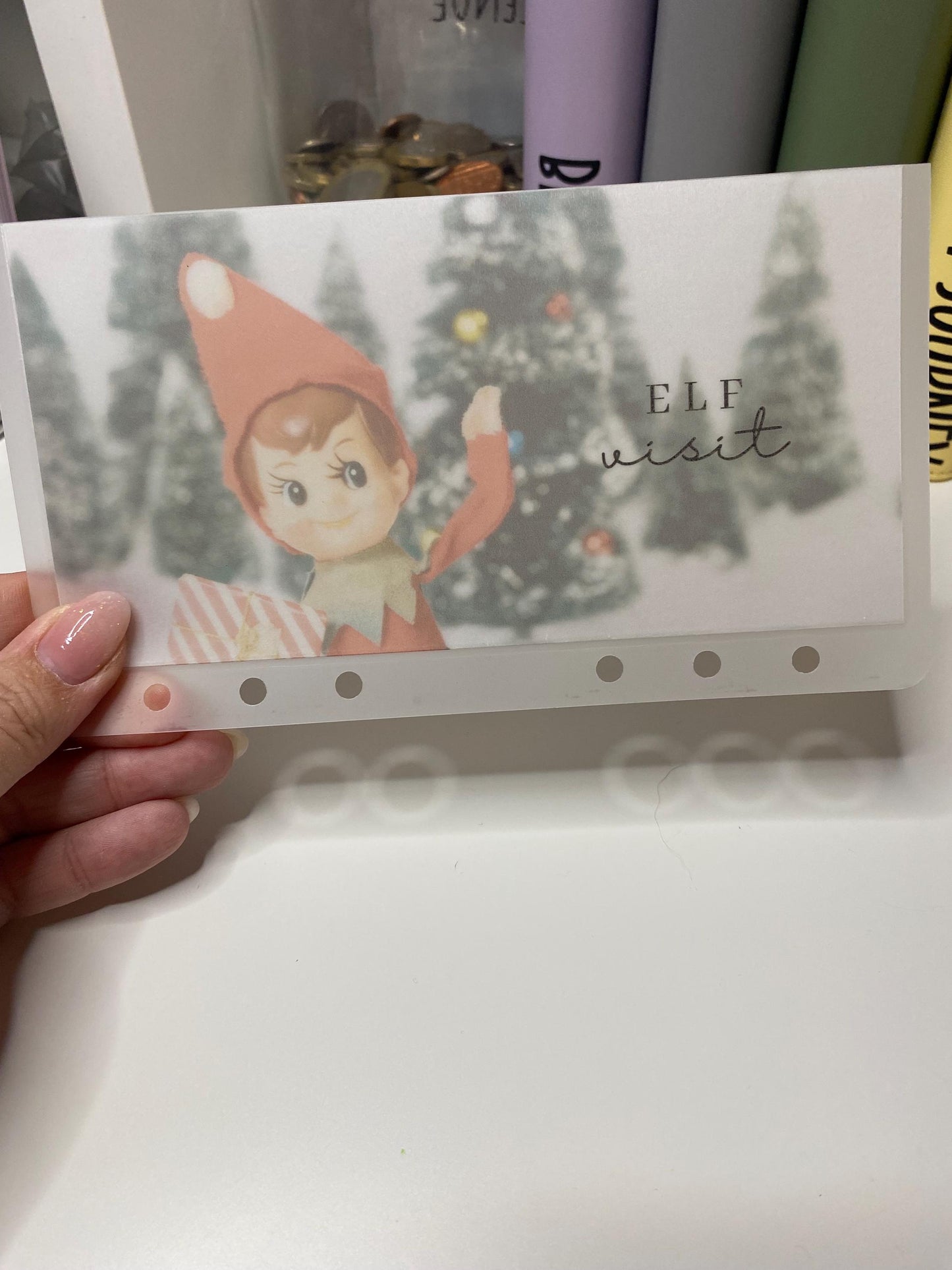 Elf visit Vellum Wallets for Cash Stuffing, Budgeting, Wallets, Save, Cash, Organise