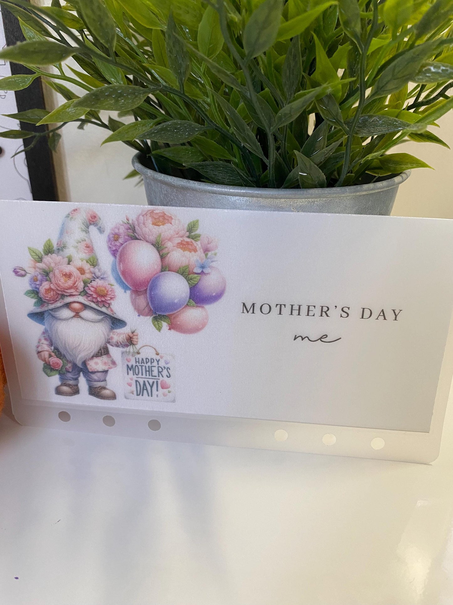 Mothers Day Gonk trackers and Vellum Wallets for Cash Stuffing, Budgeting, Wallets, Save, Cash, Organise, A6