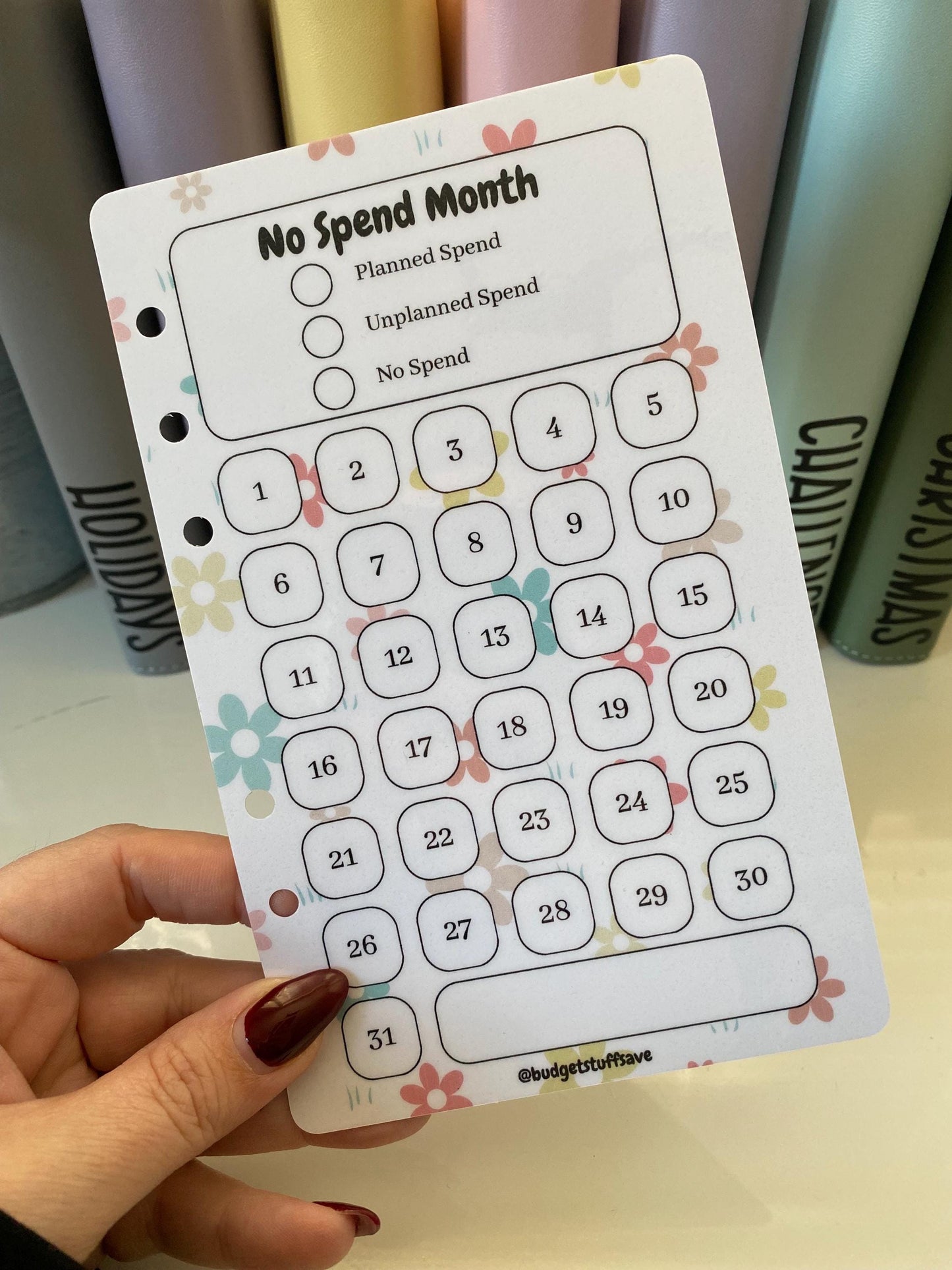 A6 No Spend Month Dashboard Challenge