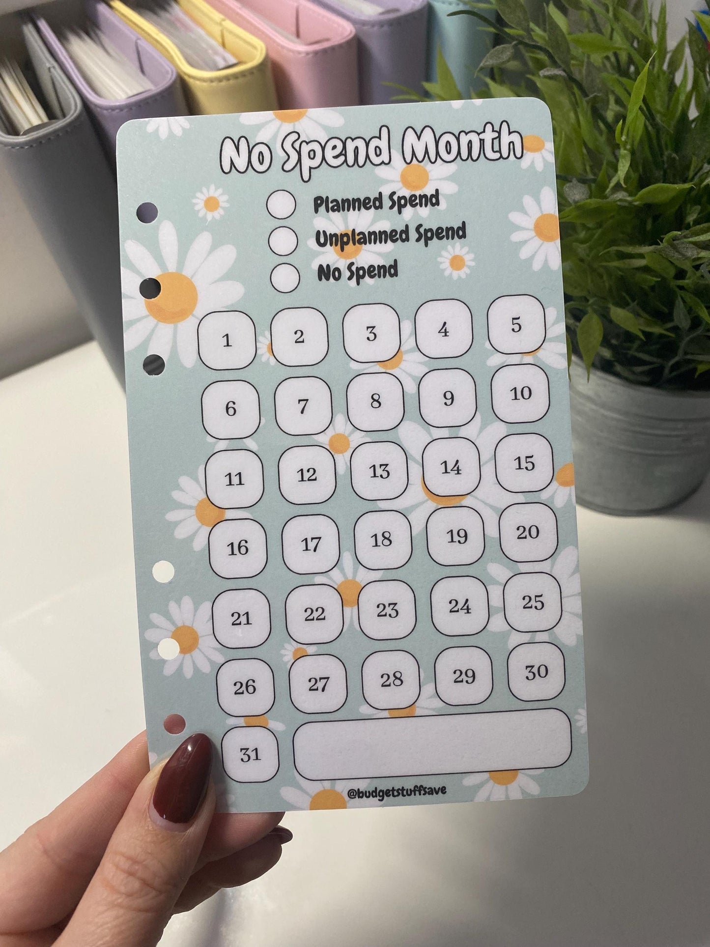 A6 No Spend Month Dashboard Challenge