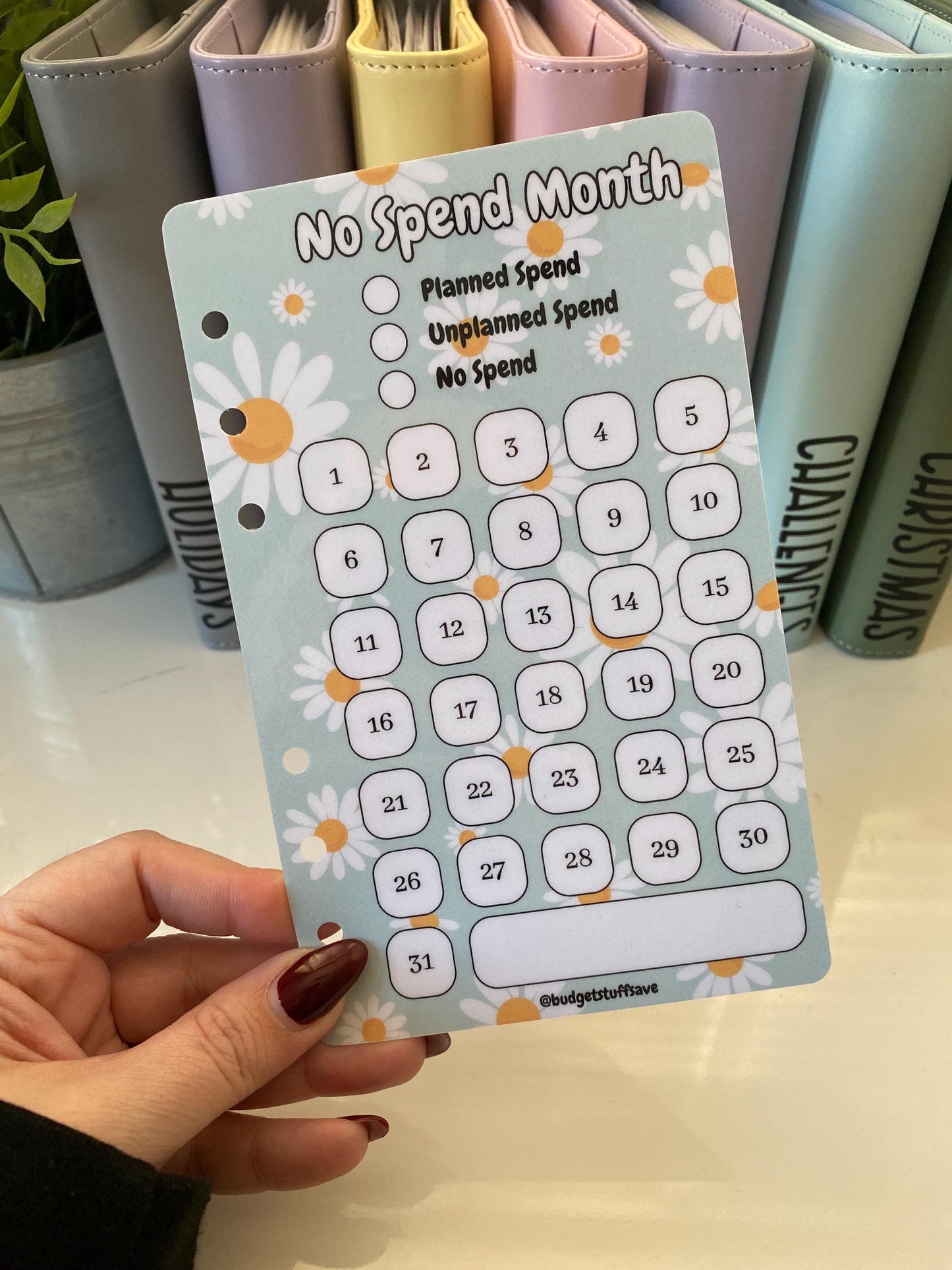 A6 No Spend Month Dashboard Challenge