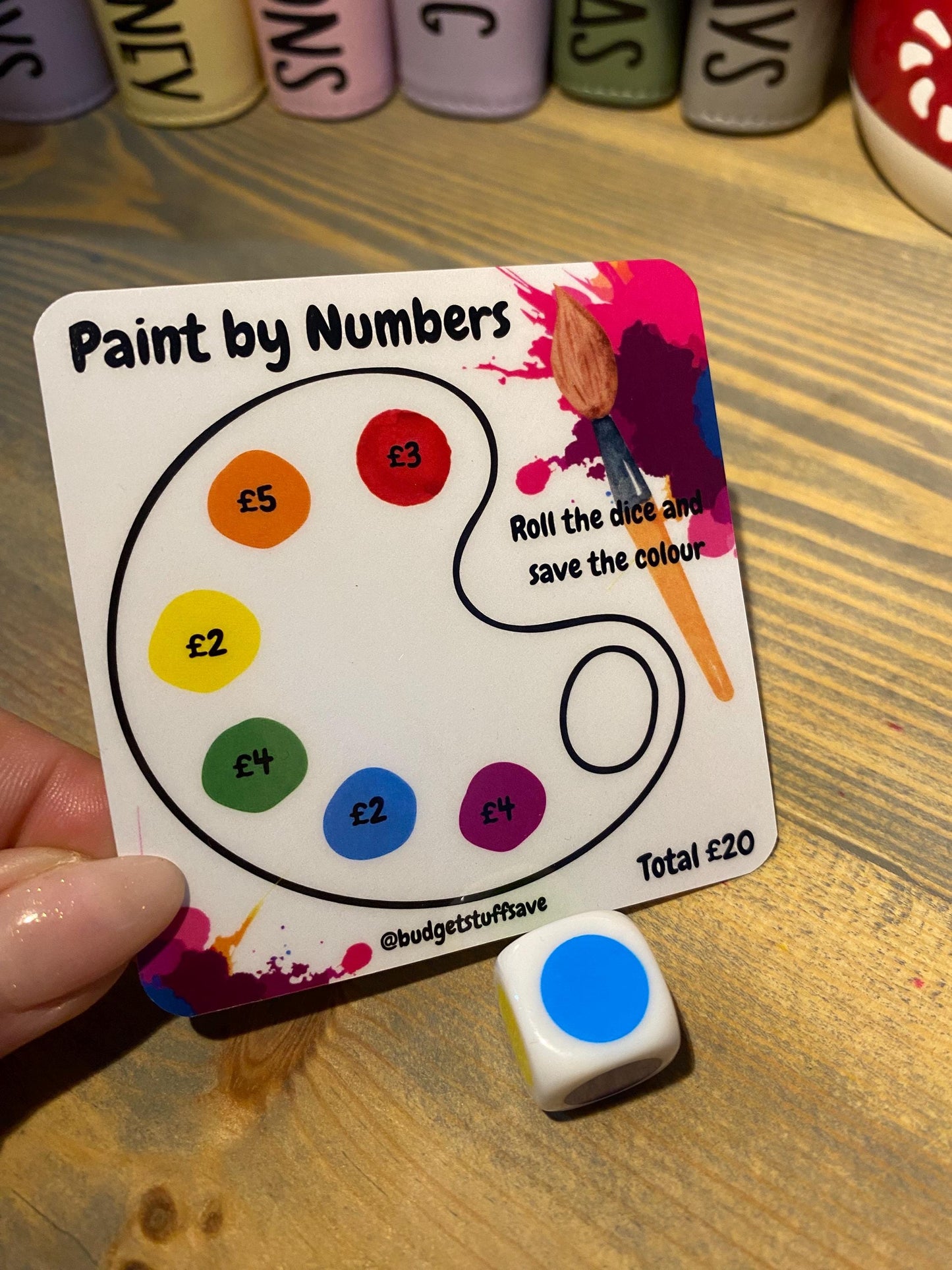 Paint by Numbers Mini Saver, Cash Stuffing, Budget Binder Trackers, Save Money, Cash Envelopes, Budgeting, Money Saver, Presents, Gifts