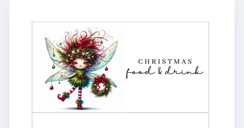 A6 Christmas Fairy Vellum Wallets for Cash Stuffing, Budgeting, Wallets, Save, Cash, Organise