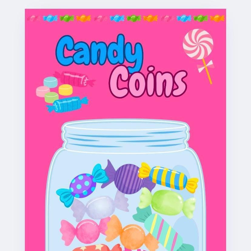 Candy Coins Saver, Cash Stuffing, Budget Binder Trackers, Save Money, Cash Envelopes, Budgeting, Money Saver, Presents, Gifts