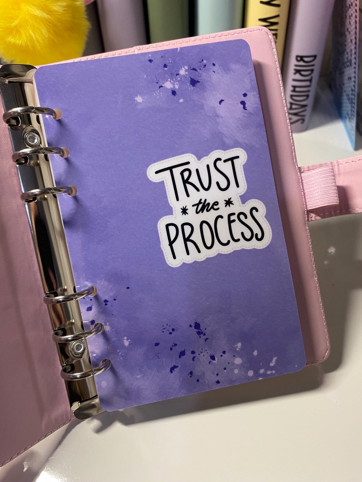 Trust the process! A6 Binder Dashboard, Cash Stuffing, Budgeting, Save Money, Budget, Monthly, Weekly, Savings, Reset