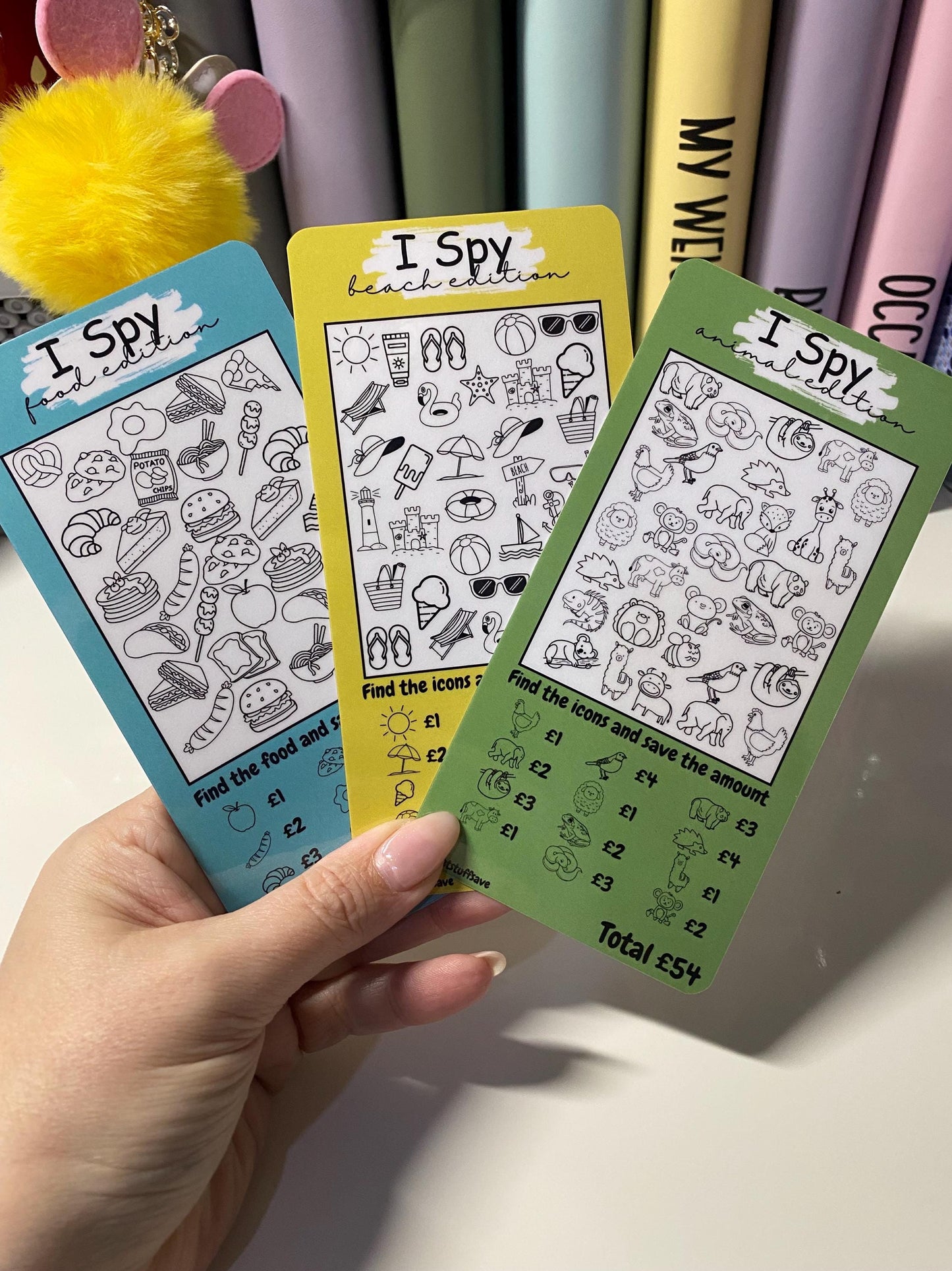 I Spy Fun challenges Saver, Cash Stuffing, Budget Binder Trackers, Save Money, Cash Envelopes, Budgeting, Money Saver, Presents, Gifts