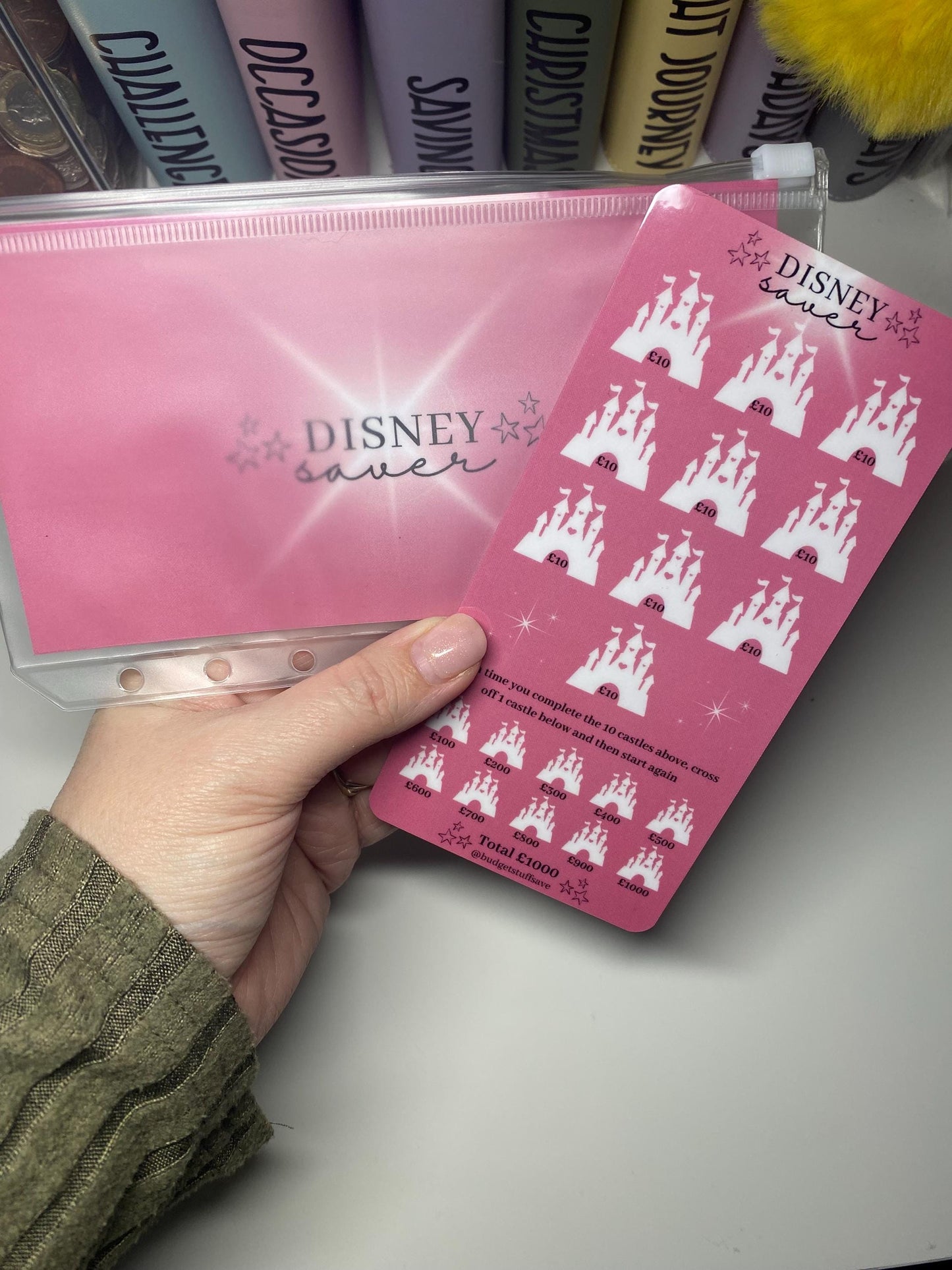 Disney Saver Saves 1000, Cash Stuffing, Budget Binder Trackers, Save Money, Cash Envelopes, Budgeting, Money