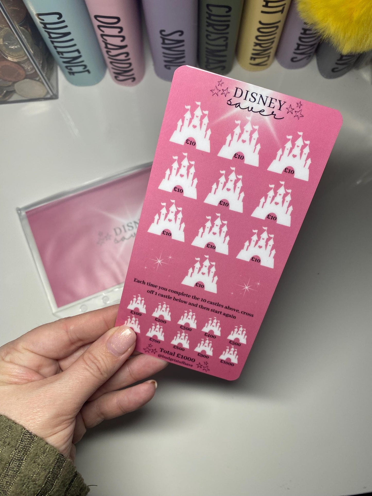 Disney Saver Saves 1000, Cash Stuffing, Budget Binder Trackers, Save Money, Cash Envelopes, Budgeting, Money