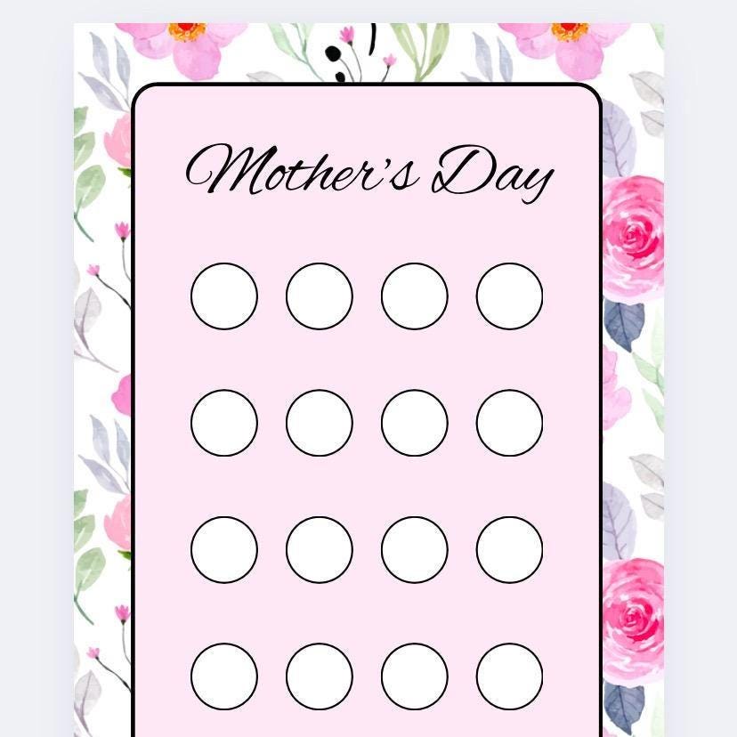 Mothers Day Vellum Wallet, Cash Stuffing, Budgeting