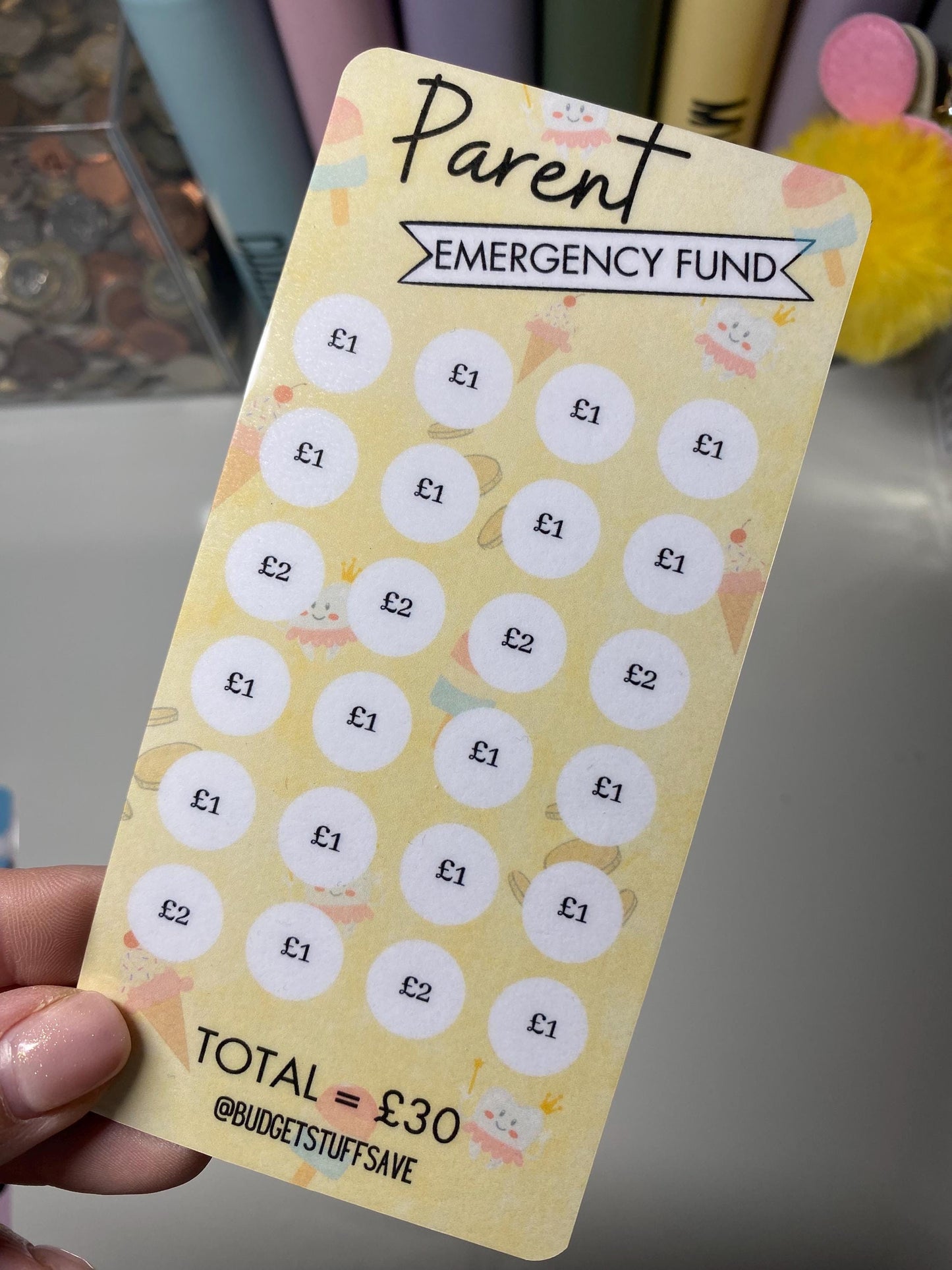 Mum/Dad/Parent Emergency Saver, Cash Stuffing, Budget Binder Trackers, Save Money, Cash Envelopes, Budgeting, Money Saver, Presents, Gifts