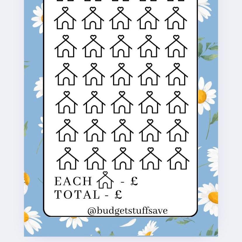 Home Insurance Savings Tracker and wallet, cash Stuffing, Budgeting, A6 binder, Save money, Envelope method, Budget, Challenge