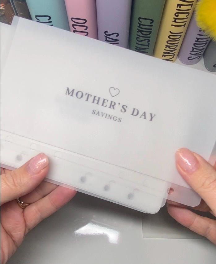 CLASSIC Christmas Vellum Wallets for Cash Stuffing, Budgeting, Wallets, Save, Cash, Organise
