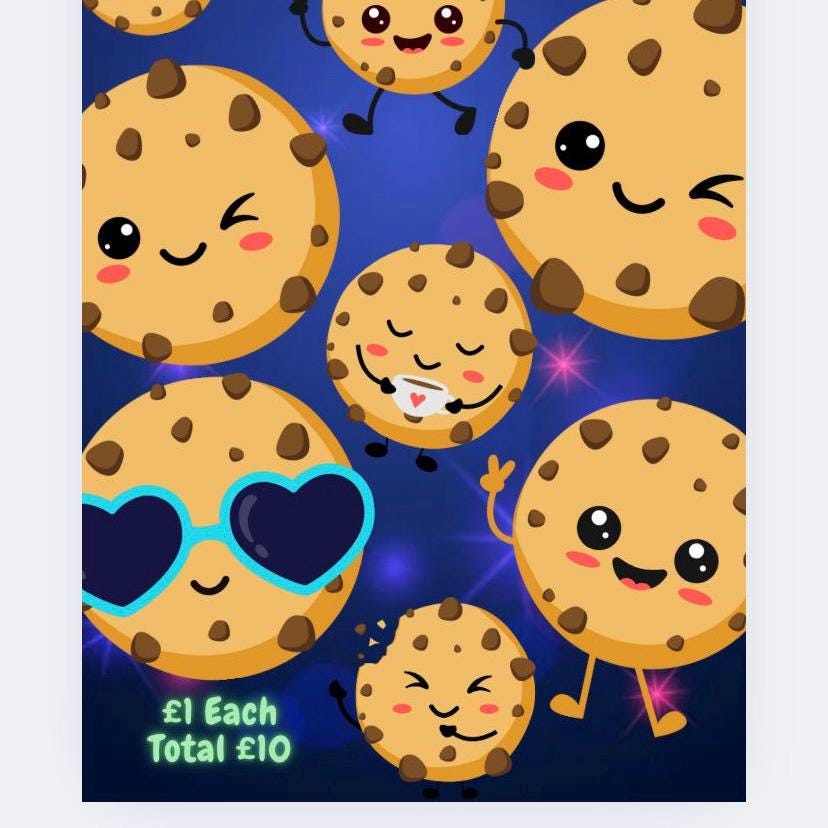Cookie Crumble Savings Tracker and wallet, cash Stuffing, Budgeting, A6 binder, Save money, Envelope method, Budget, Challenge