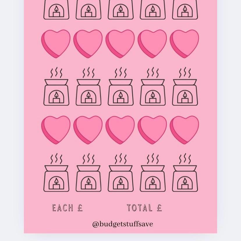 Wax Melt Fund, Saver, Cash Stuffing, Budget Binder Trackers, Save Money, Cash Envelopes, Budgeting, Money Saver, Presents, Gifts