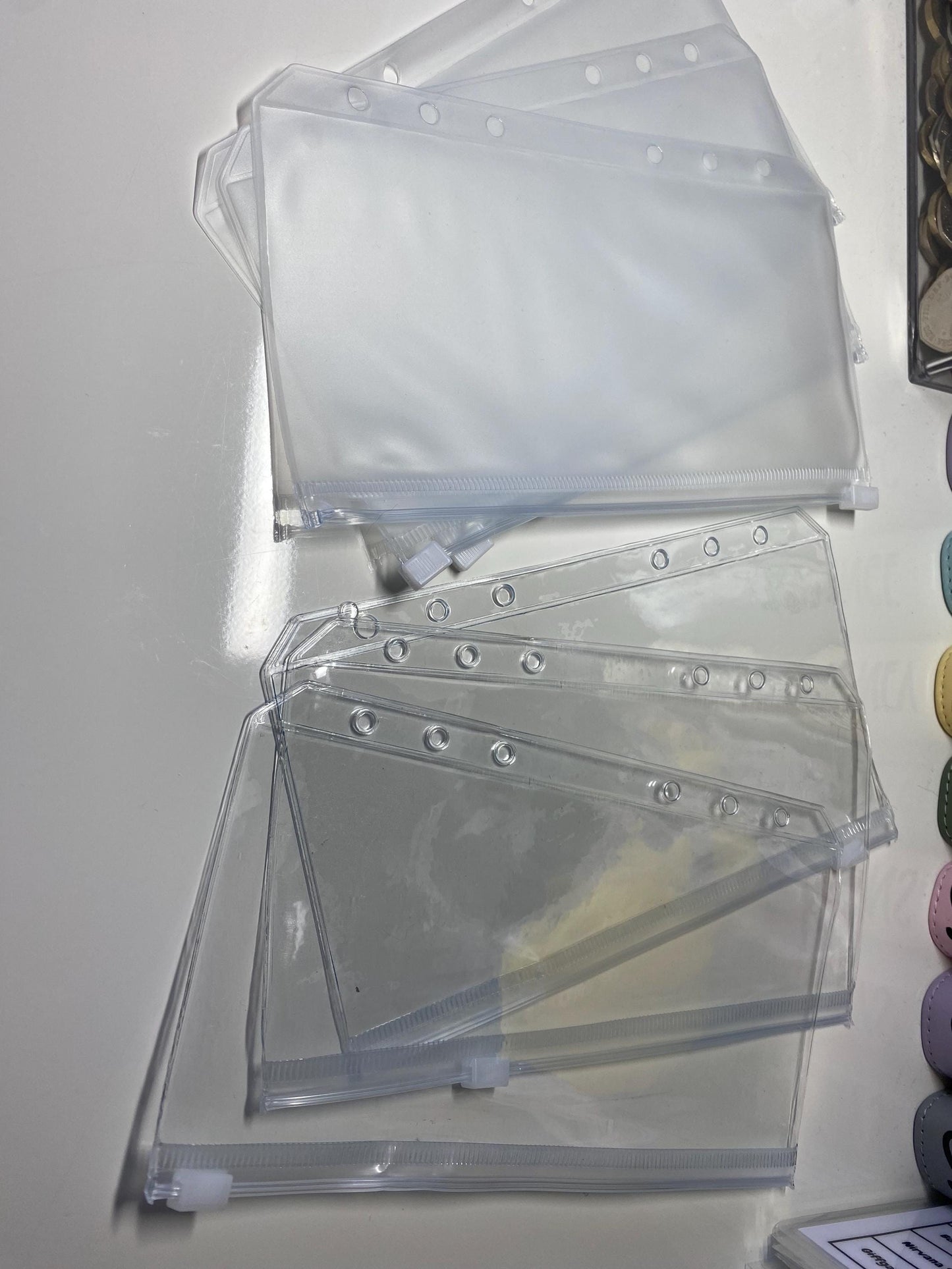 Single Zip Cash Wallet for A6 Binder, Cash, Card, Wallet, Saver, Track, Organise, Prepared