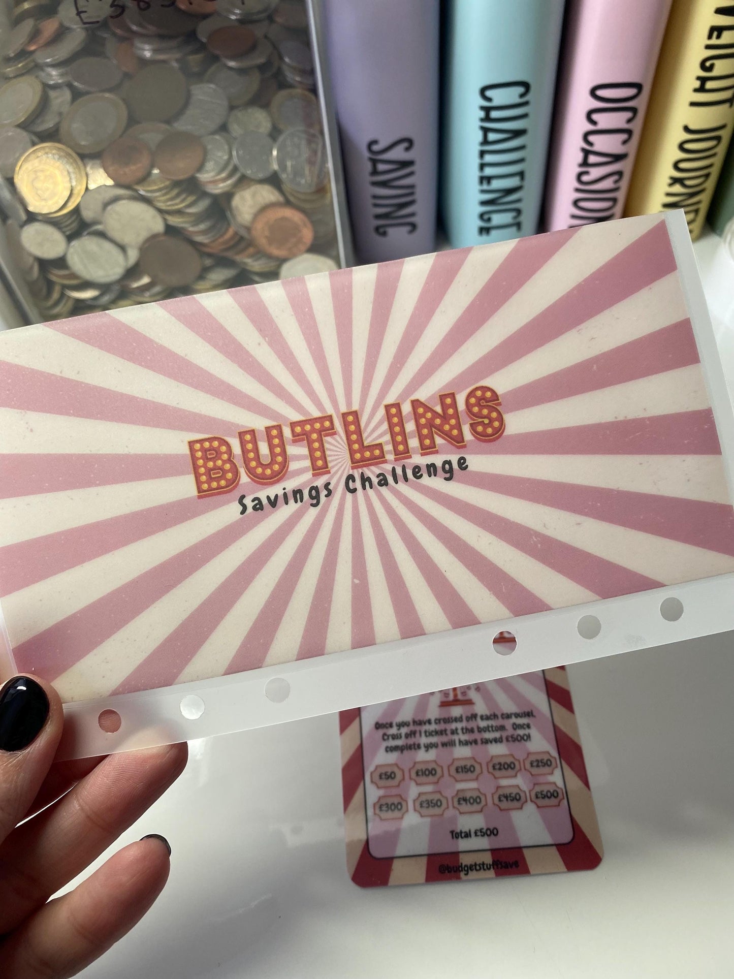Butlins Holiday Saver, Cash Stuffing, Budget Binder Trackers, Save Money, Cash Envelopes, Budgeting, Money Saver, Presents, Gifts