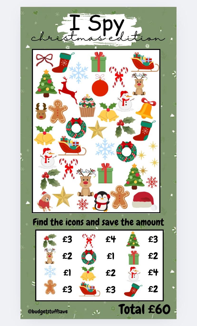I Spy Collection of Trackers, Cash Stuffing, Budget Binder Trackers, Save Money, Cash Envelopes, Budgeting, Money Saver, Presents, Gifts