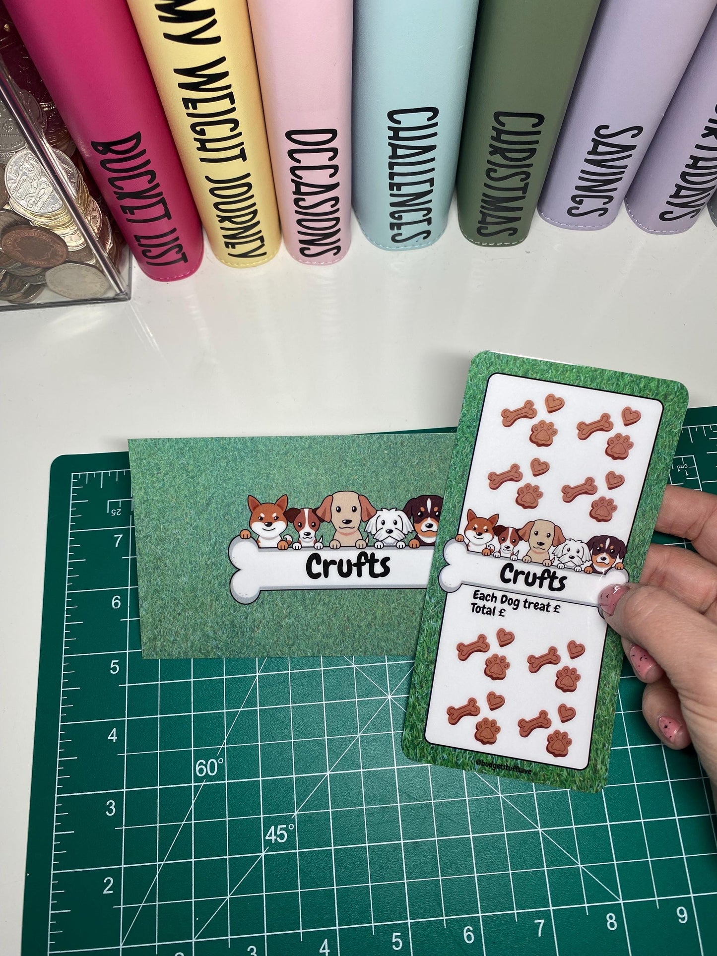 Crufts Saver, Dog Show Cash Stuffing, Budget Binder Trackers, Save Money, Cash Envelopes, Budgeting, Money Saver, Presents, Gifts