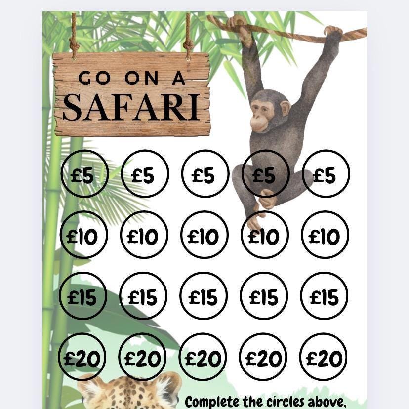 Go on a Safari, Cash Stuffing, Budget Binder Trackers, Save Money, Cash Envelopes, Budgeting, Money Saver, Presents, Gifts
