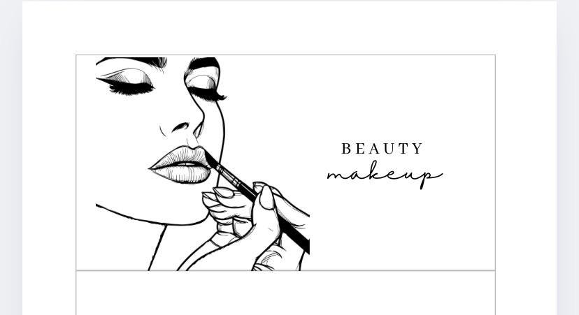 Beauty makeup Vellum Wallet, Cash Stuffing, Budgeting