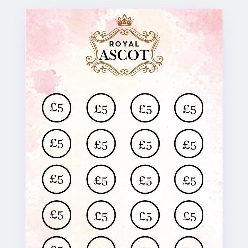 Royal Ascot Savings Tracker and wallet, cash Stuffing, Budgeting, A6 binder, Save money, Envelope method, Budget, Challenge