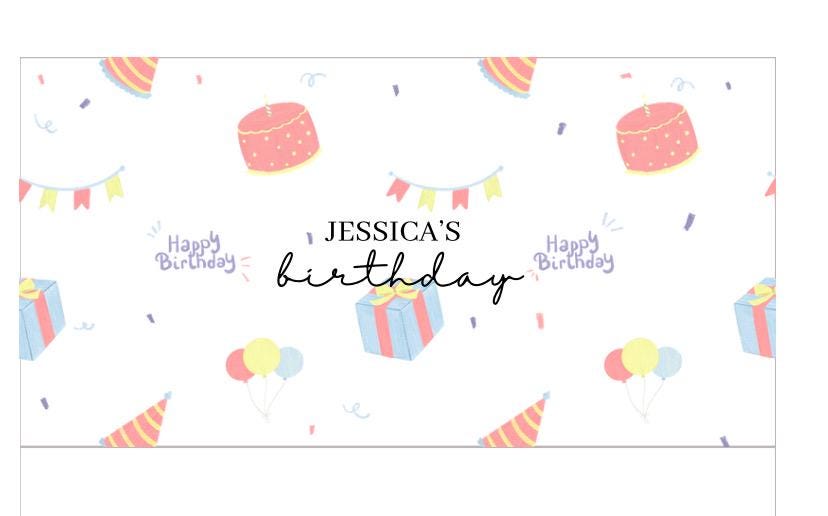 New Birthday Vellum Wallets, Cash Stuffing, Budgeting