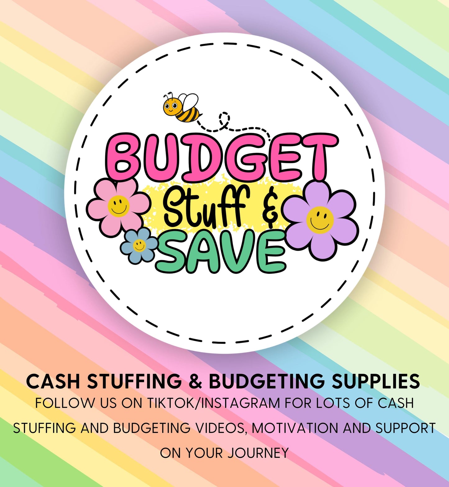 A6 Mini Envelope Dashboard Tracker, Cash Stuffing, Budgeting