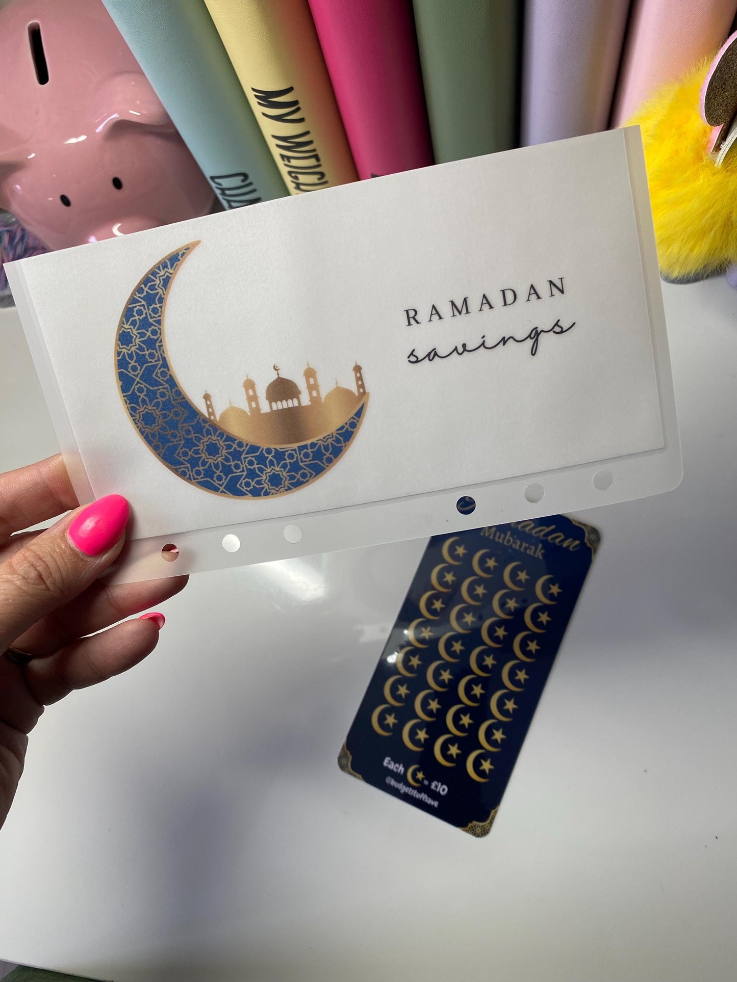 Ramadan Savings Tracker, cash Stuffing, Budgeting, A6 binder, Save money, Envelope method, Budget, Challenge