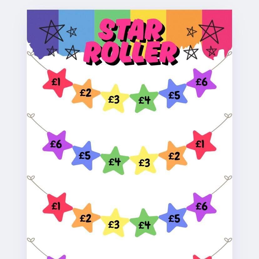 Star Roller Dice Challenge Saver, Cash Stuffing, Budget Binder Trackers, Save Money, Cash Envelopes, Budgeting, Money Saver, Presents, Gifts