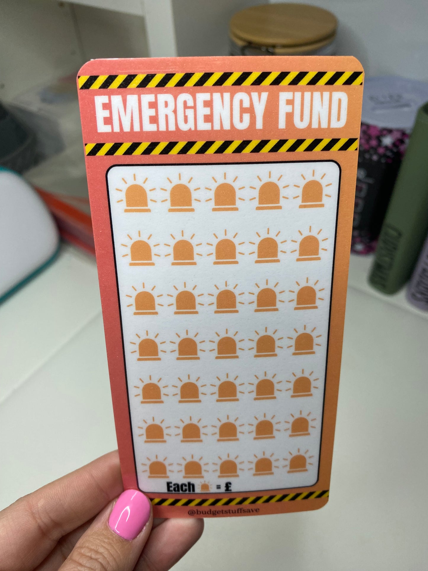 Emergencies Tracker, Cash Stuffing