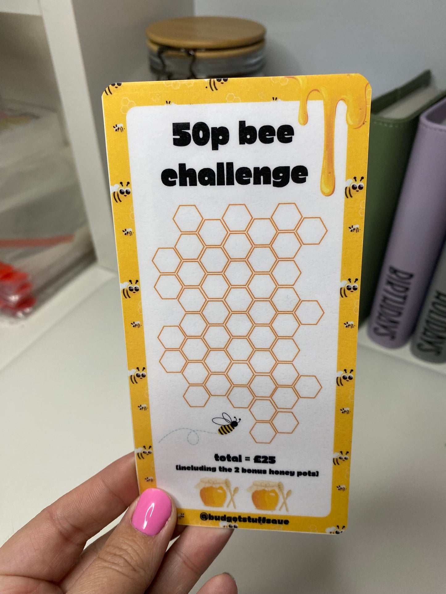 50p Beehive Savings Tracker