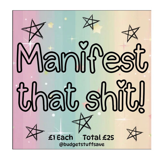 Manifest that S**t Mini Tracker